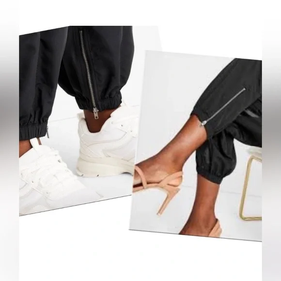 NWT Future Collective 4X elastic waist joggers with stylish design athletic wear - Picture 2 of 10